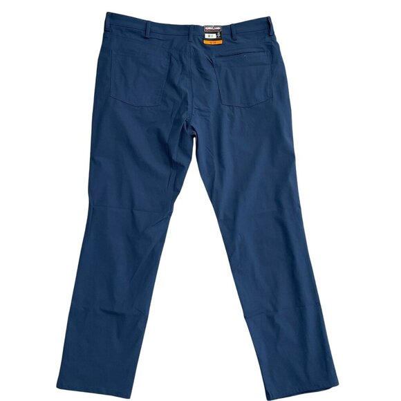 NEW Kirkland Signature Men's 42x34 Commuter Pants 4-Way Stretch UPF 50 - Picture 4 of 8